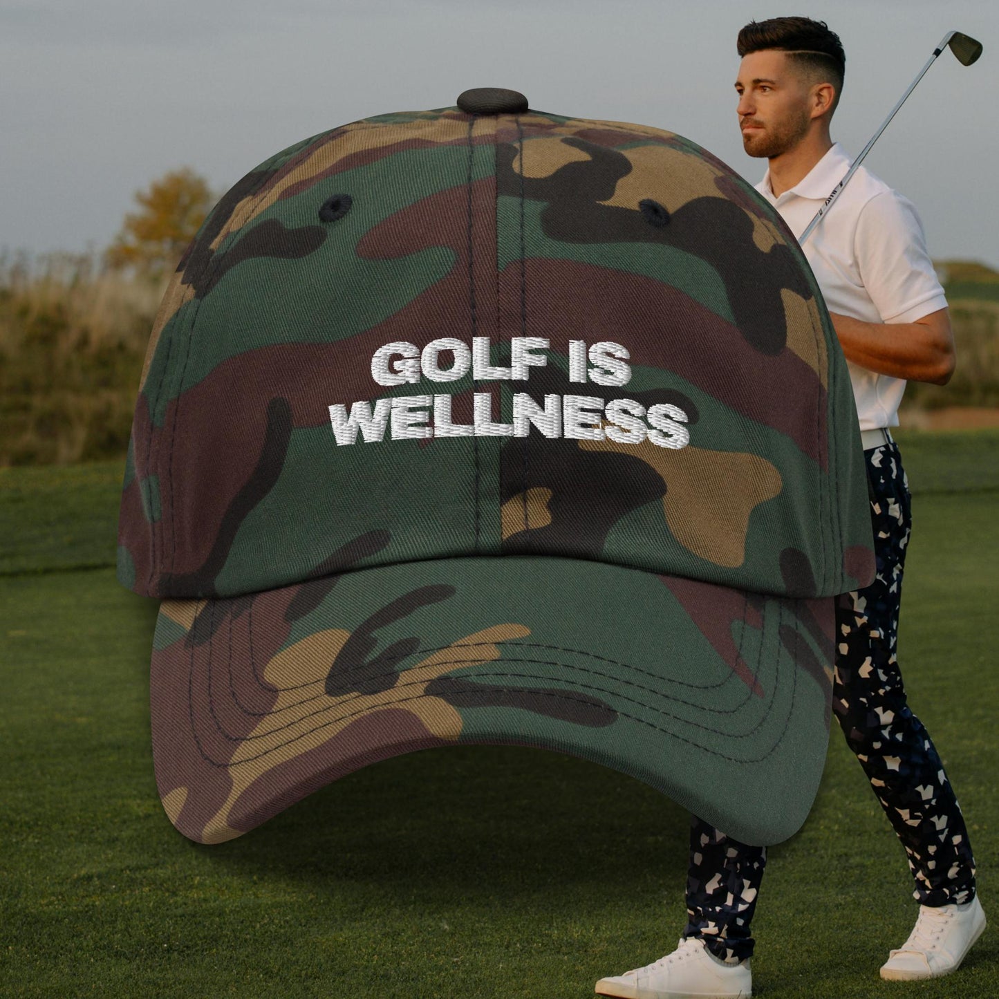 GOLF IS WELLNESS HAT