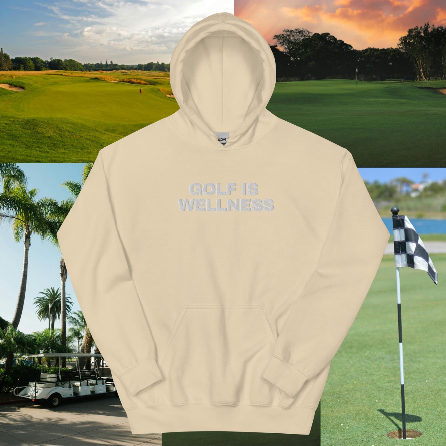 GOLF IS WELLNESS HOODIE