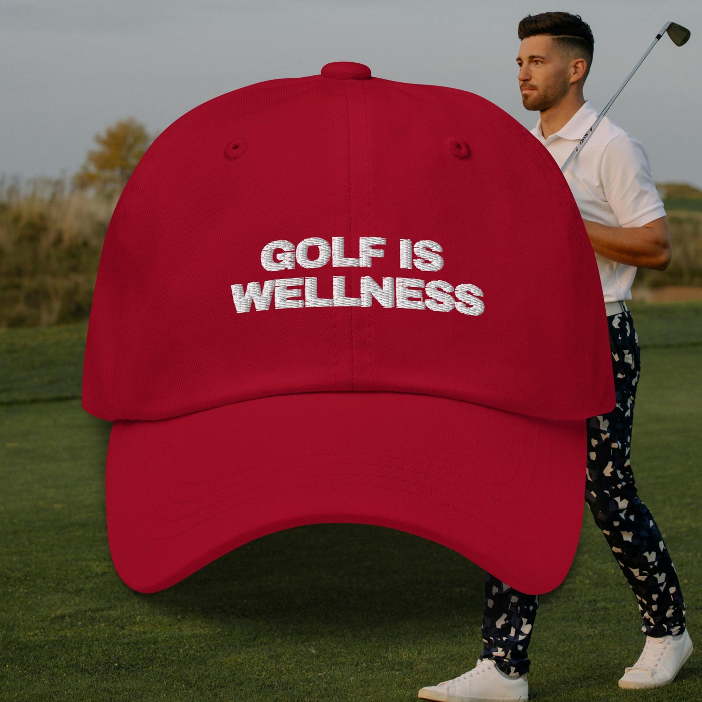 GOLF IS WELLNESS HAT