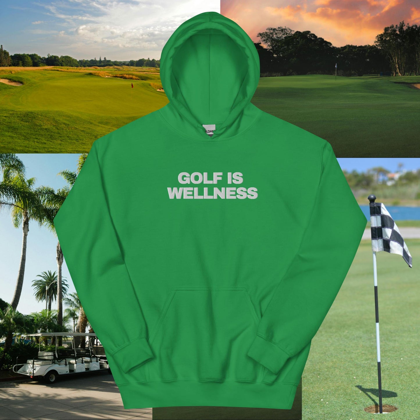 GOLF IS WELLNESS HOODIE