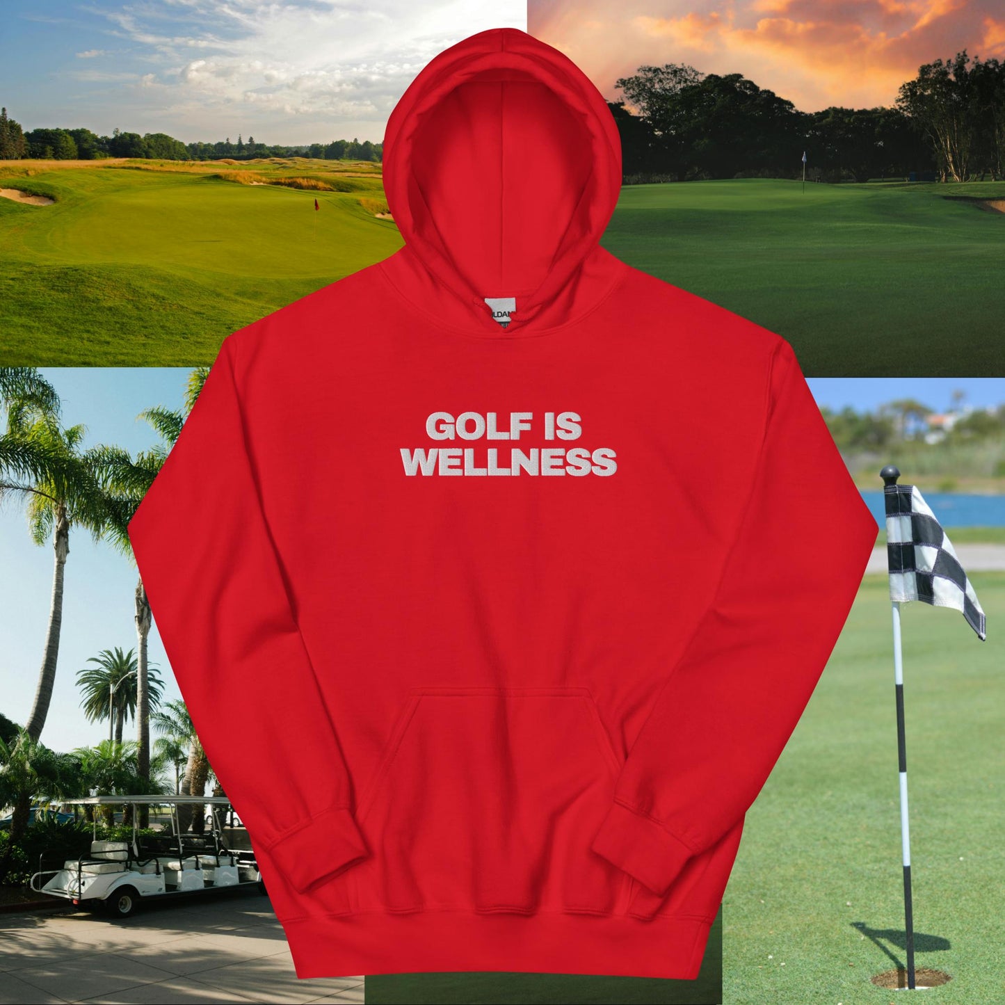 GOLF IS WELLNESS HOODIE