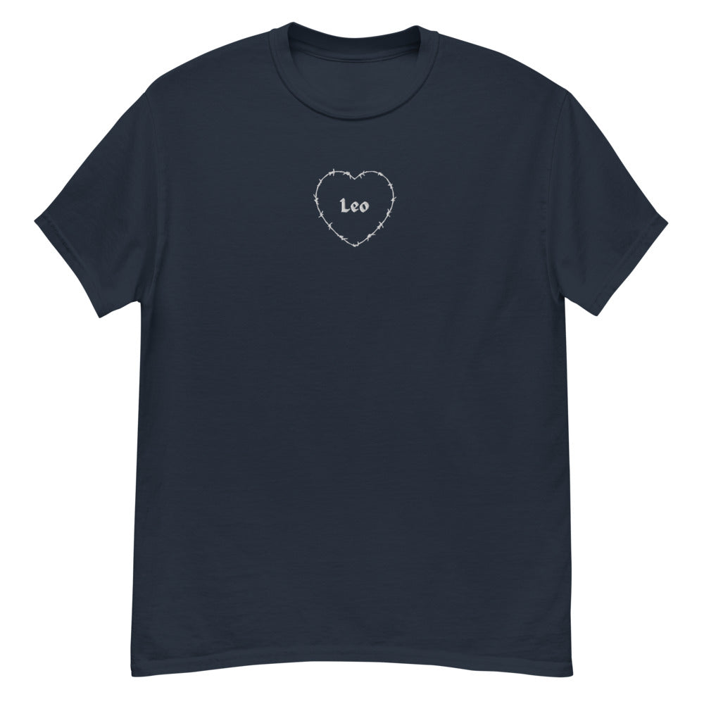 Leo Barbwire Heart Tee