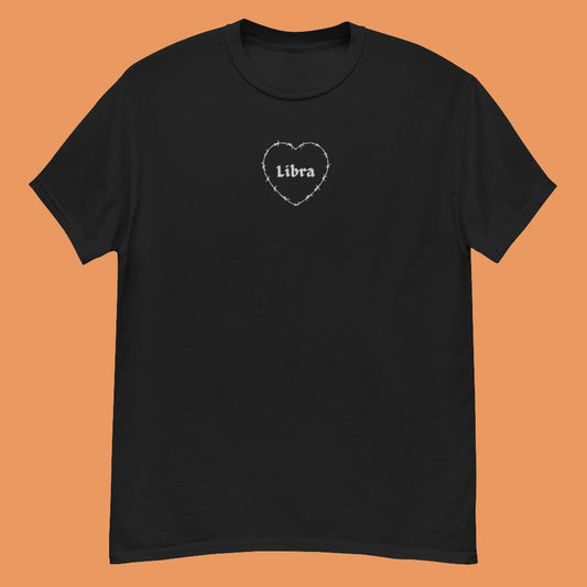 Libra Barbwire Heart Tee