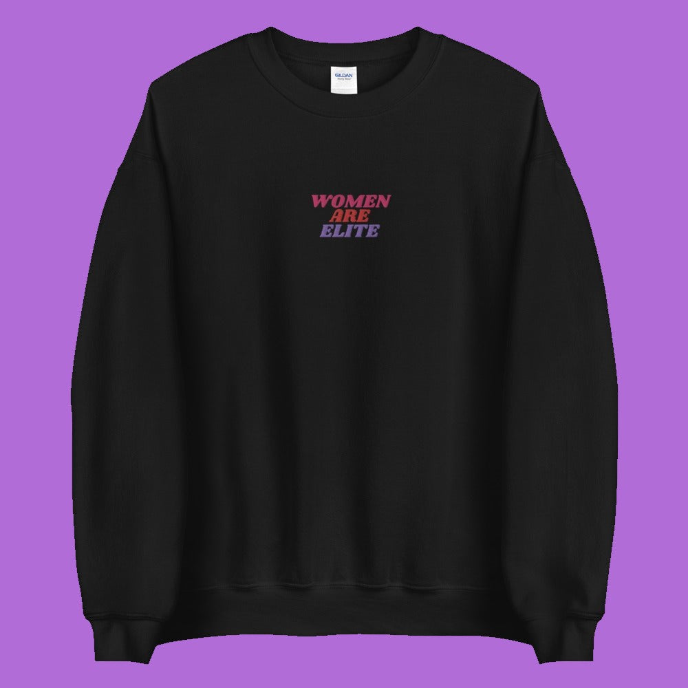 Women Are Elite Crewneck