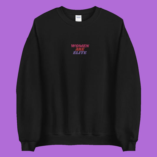 Women Are Elite Crewneck